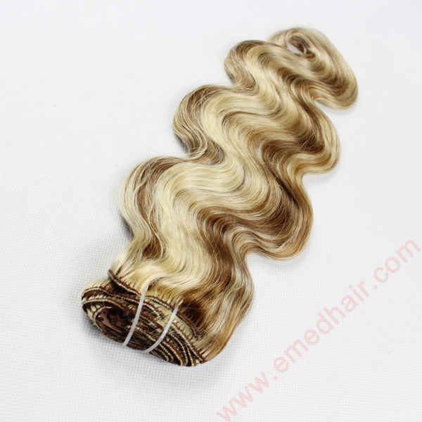 Piano color body wave hair weft XS017
